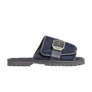 Сандалии Gucci Gucci GG Slide Sandal 'Dark Blue', синий