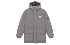 New Balance Пуховая куртка унисекс, серая