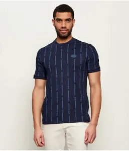 Футболка regular fit Ea7, темно-синий