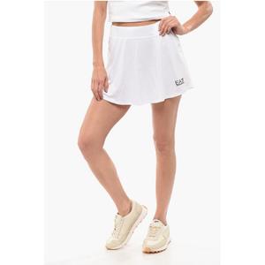 Теннисная мини-юбка EMPORIO VENTUS Armani, белый
