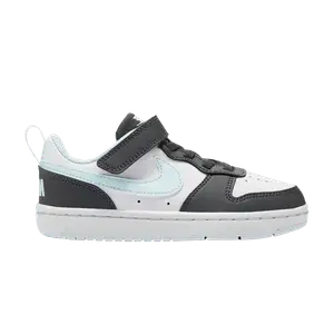 Кроссовки Nike Court Borough Low Recraft PS Anthracite Glacier Blue, белый
