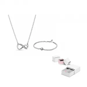 Pandora Браслеты из стерлингового серебра 925 пробы, унисекс, серебристые