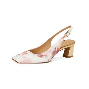 Массивные туфли на высокой шпильке 5 см женские JESSICA SOPHIA, белый