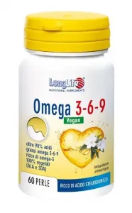 Longlife Omega 369 веганский 750 мг для сердечной функции Long Life