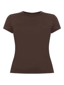 Футболка с декоративными швами от Рика Оуэнса Rick Owens, коричневый