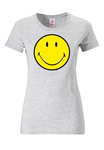 Футболка Logoshirt Original Smiley Face, цвет grau-meliert