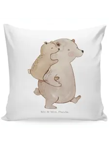 Подушка Mr & Mrs Panda 40x40 Papa Bär, белый
