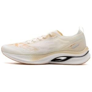 Кроссовки для бега To Light 8.0 MAX женские с низким верхом Sail белые/миндально-желтые Xtep