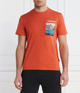 Футболка s-Канада Regular fit Napapijri, оранжевый