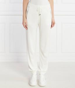 Брюки женские Liu Jo Sport из вискозы с декором карманов, белый