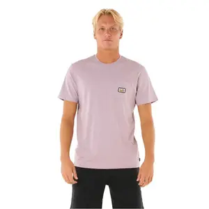 Футболка с коротким рукавом Rip Curl Surf Paradise Badge, фиолетовый