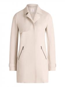 BETTY & CO Длинный пиджак с отложным воротником серого цвета