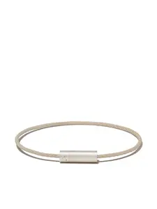 Браслет 7 Grams Cable с серебряной подвеской Le Gramme, серебяный