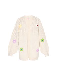 Женский кардиган цвета слоновая кость IZIA