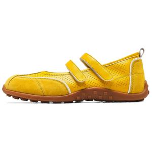 AGSDON Женские туфли Мэри Джейн высотой 3,5 см желтого цвета, цвет Yellow