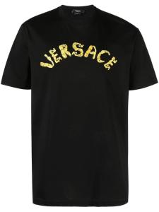 Versace футболка Seashell Baroque, черный