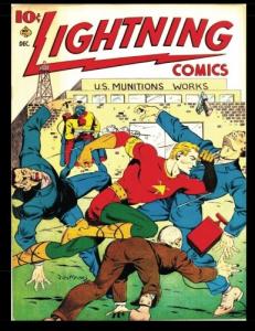 Lightning Comics Vol. 2 #4: Golden Age Classic Comic 1941 (CreateSpace Independent Publishing Platform)