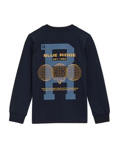 Лонгслив WE Fashion, marine blue/Navy