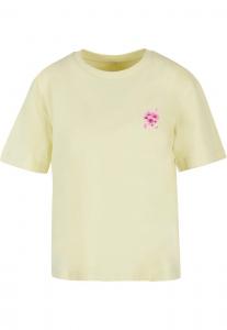 Футболка Mister Tee Shirt Self Love Club, цвет honey/pastel yellow