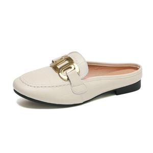 Женские сандалии с закрытым носком, устойчивые к истиранию SHOUBA, Beige