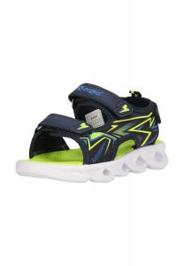 Сандалии Satyrus со светящейся подошвой ZIGZAG, цвет 2048 Navy Blazer