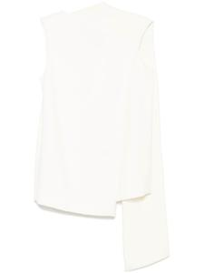 Блузка с запахом Alberto Biani, белый