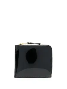 Маленький кошелек в горох Comme Des Garçons Wallet, черный