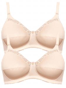 SUSA Бюстгальтер Minimiser бра 'Cotton' в цвете Powder