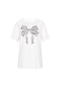 NALLY Футболка 'Fashion Look' в белом цвете