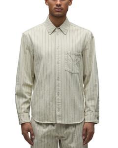 Длинная рубашка с принтом Hudson, слоновая кость/кремовый