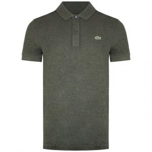 Мужская рубашка-поло Slim Fit Lacoste, зеленый