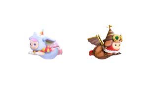 Pucky Flight Collection мистическая коробка одиночная мистическая коробка/полный набор 8 шт POP MART