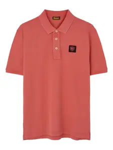 Рубашка поло с нашивкой-логотипом Blauer, розовый