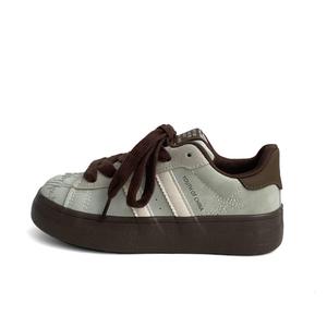 City camel Дышащие женские скейтерские кеды лоу-топ Мятный шоколад, цвет Mint Chocolate