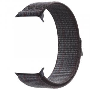 Biaodaige Часы Strap Apple Compatibility Nylon Material 44mm, Black & Blue