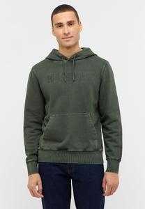 MUSTANG Толстовка 'Eden' в темно-зеленом цвете