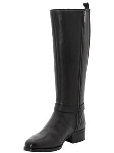 Сапоги с широким голенищем черного цвета sheego