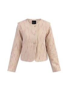 Блейзер faina, цвет pink wollweisser streifen