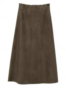 Юбка трапециевидной формы Drykorn, коричневый