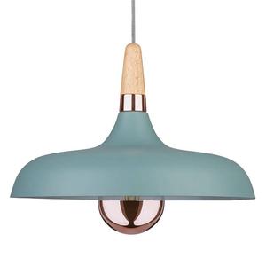 Подвесной светильник Paulmann Juna III, цельное каучуковое дерево / нержавеющая сталь - 1 пламя