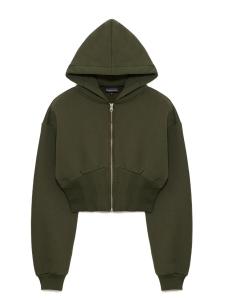 Толстовка с капюшоном на молнии No Matter What, хаки