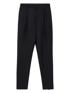 Плиссированные брюки Lardini, синий