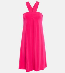 Мини-платье Astro с открытыми плечами Max Mara, Fuxia