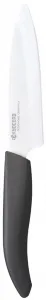 Нож универсальный KYOCERA "GEN NATURE", (1 шт.), для фруктов и овощей, длина лезвия: 11 см Общая длина 23 см, Длина лезвия 11 см., черно-белый
