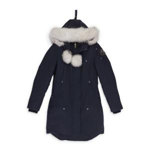 Moose Knuckles Парка «Стирлинг» темно-синего/натурального цвета