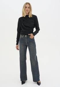 Топ с длинными рукавами HELLEMW My Essential Wardrobe, черный