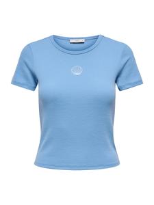 ONLY Футболка 'ONLELVA JUNE' в светло-голубом цвете