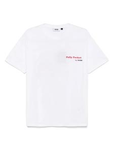 GCDS футболка Pizza из коллаборации с Polly Pocket, белый