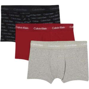 Мужские трусы 3 штуки Calvin Klein, серый