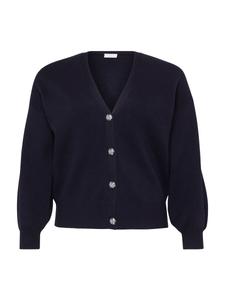 Вязаный кардиган ONLY Carmakoma CARIBI, темно-синий
